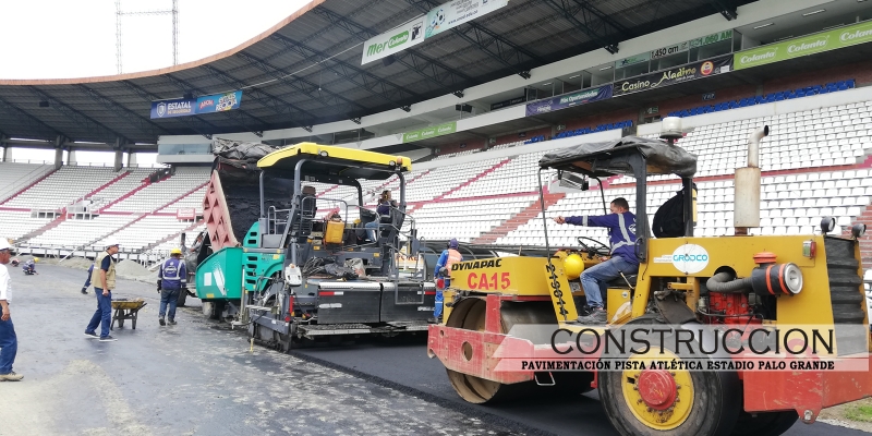 PISTA ATLÉTICA ESTADIO PALO GRANDE--MANIZALES, Caldas.